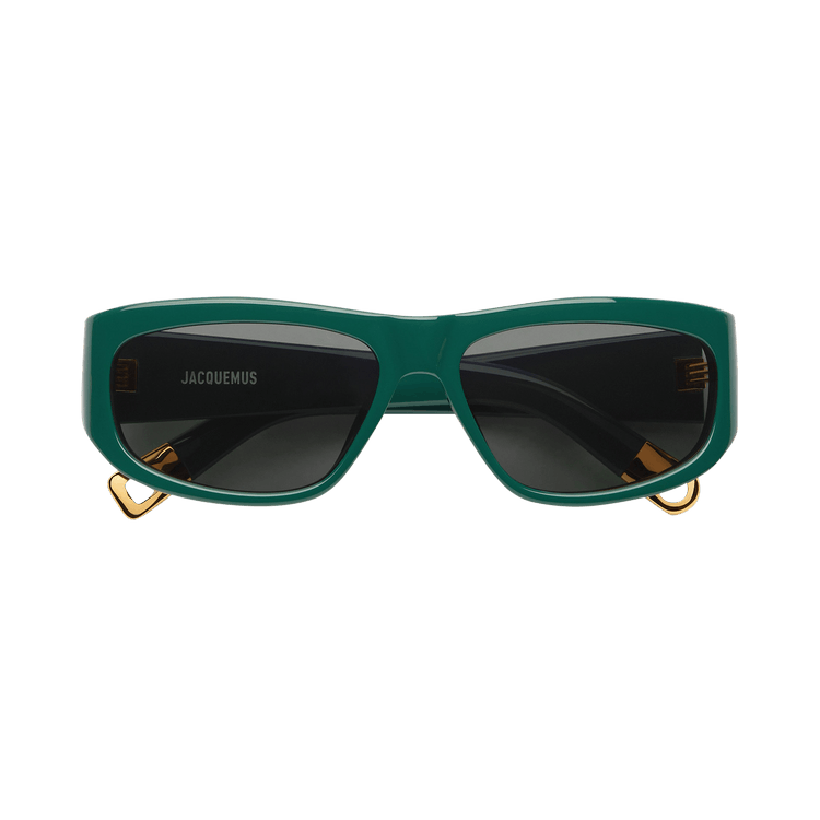Jacquemus Pilota Sunglasses — Black