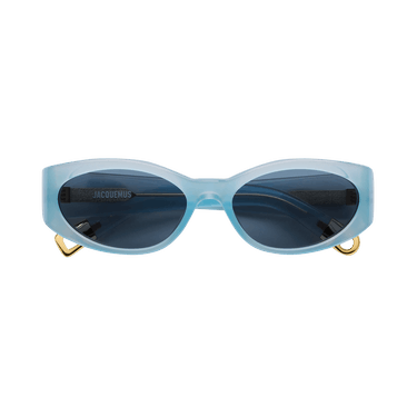 Jacquemus Ovalo Sunglasses — Blue