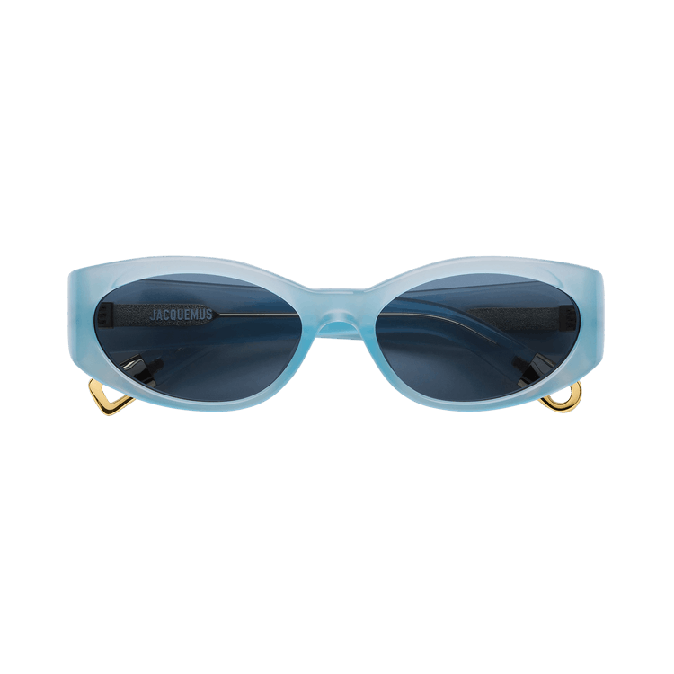 Jacquemus Ovalo Sunglasses — Blue