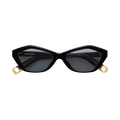 Jacquemus Bambino Sunglasses — Black