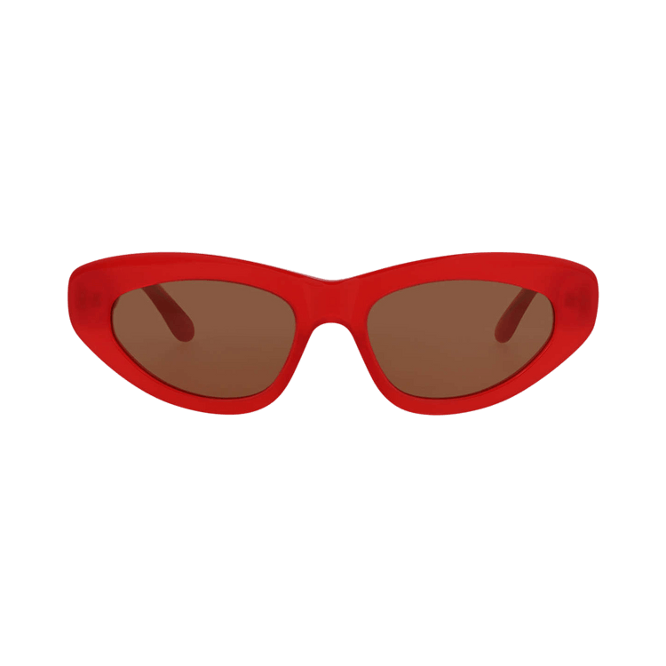 Alaïa Cat Eye Sunglasses — Red