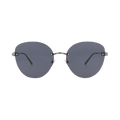 Alaïa Rimless Cat Eye Sunglasses — Blue