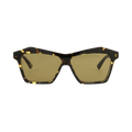 Bottega Veneta Geometric Sunglasses — Brown
