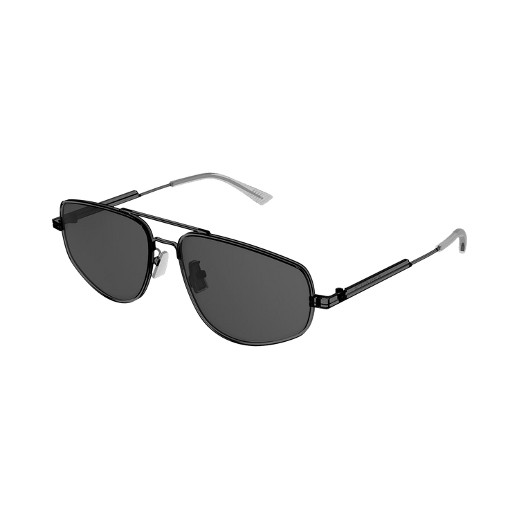 Bottega Veneta Aviator Sunglasses — Black
