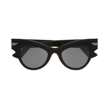 Bottega Veneta Cat Eye Sunglasses — Black