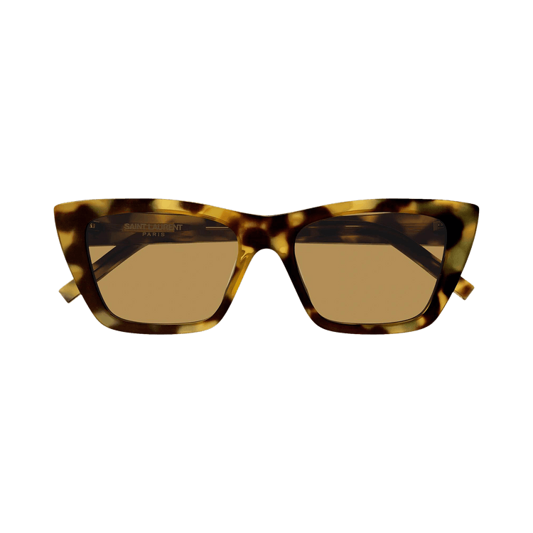 Saint Laurent Cat Eye Sunglasses — Brown