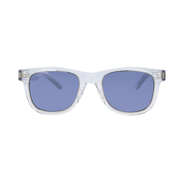 Saint Laurent Square Sunglasses — Blue