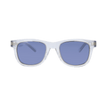 Saint Laurent Square Sunglasses — Blue