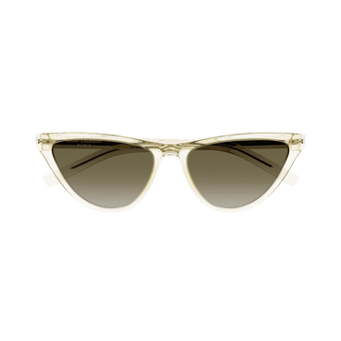 Saint Laurent Cat Eye Sunglasses — Yellow