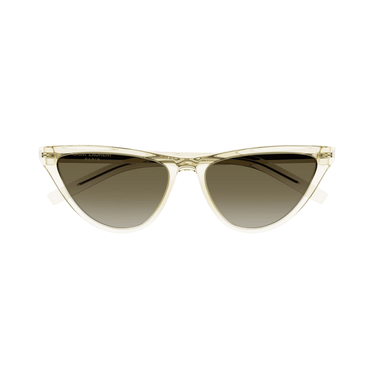 Saint Laurent Cat Eye Sunglasses — Yellow