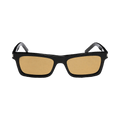 Saint Laurent Square Sunglasses — Black