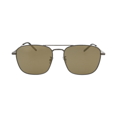 Saint Laurent Aviator Sunglasses — Silver