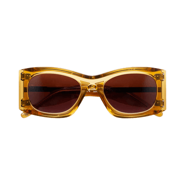 SUPER by RetroSuperFuture 4 Cerniere Sunglasses — Yellow
