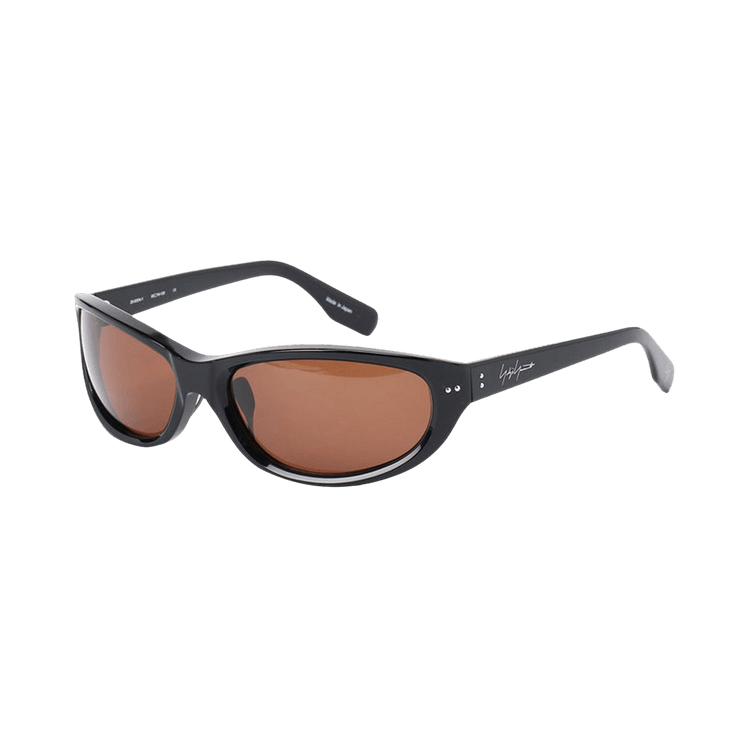 Yohji Yamamoto Pour Homme B-Curve Sunglasses — Brown