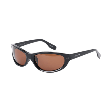 Yohji Yamamoto Pour Homme B-Curve Sunglasses — Brown