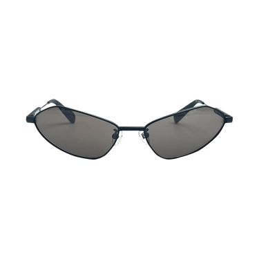 Jacquemus x Linda Farrow Bambino Metal Sunglasses — Black