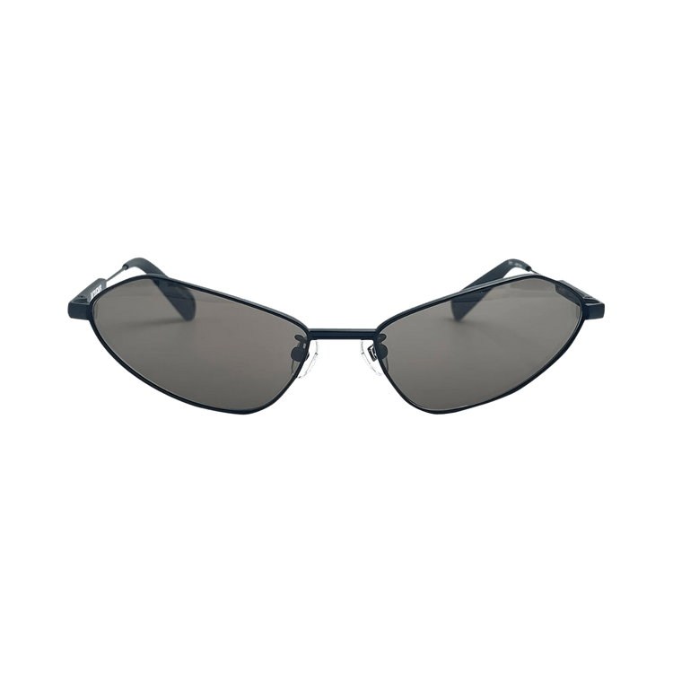 Jacquemus x Linda Farrow Bambino Metal Sunglasses — Black