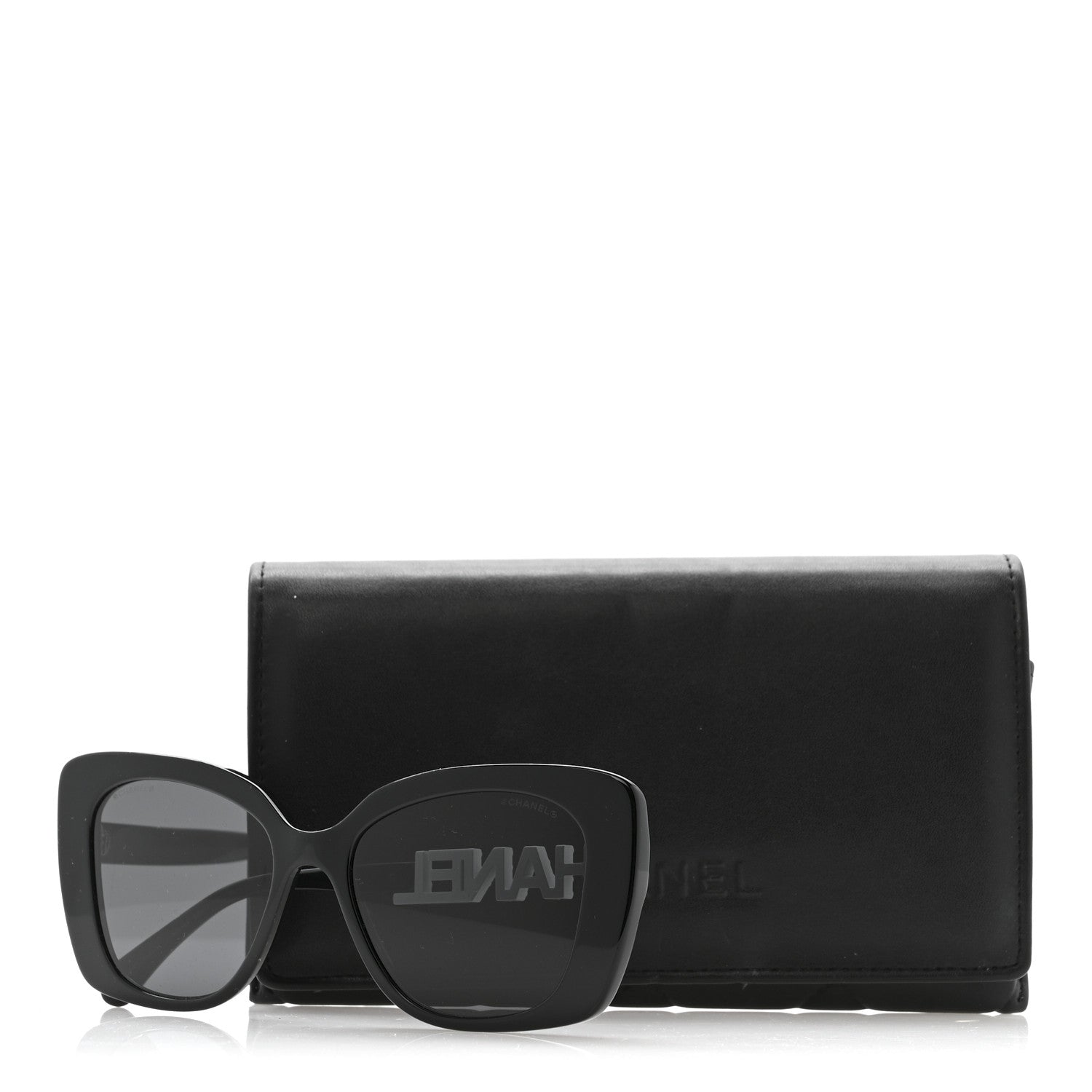 Chanel Square Sunglasses — Black 5422-B