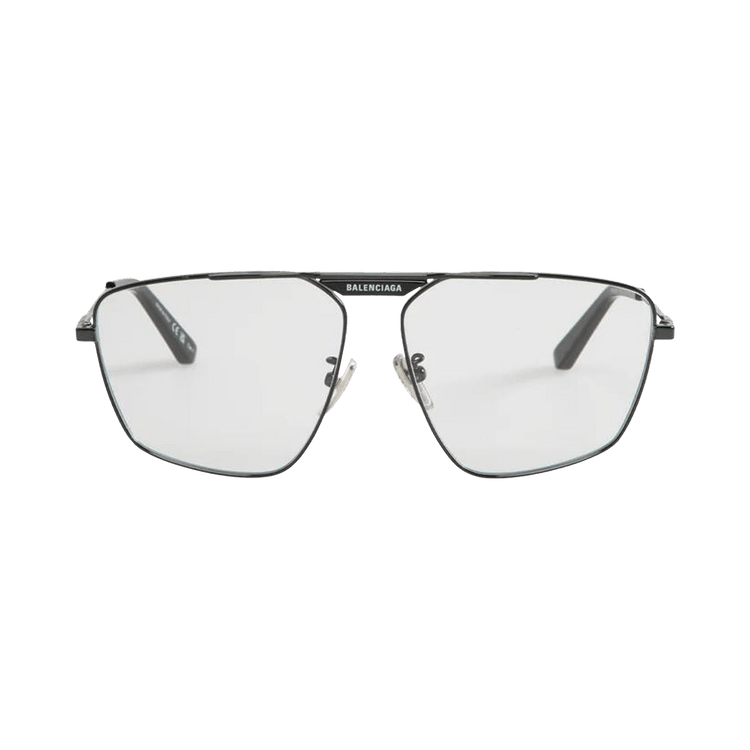 Balenciaga Tag 2.0 Navigator Sunglasses — Grey