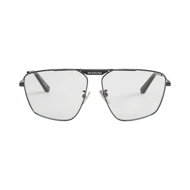 Balenciaga Tag 2.0 Navigator Sunglasses — Grey