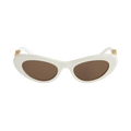 Loewe Slim Sunglasses — White