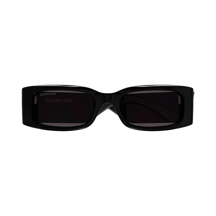 Balenciaga Rectangular Sunglasses — Black