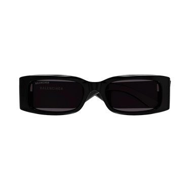 Balenciaga Rectangular Sunglasses — Black