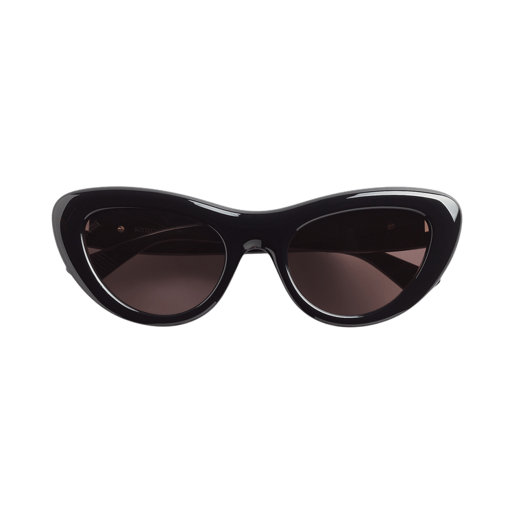 Bottega Veneta Bombe Cat Eye Sunglasses — Black