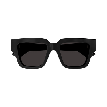 Bottega Veneta Classic Square Sunglasses — Black