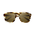 Gucci Square Sunglasses — Brown