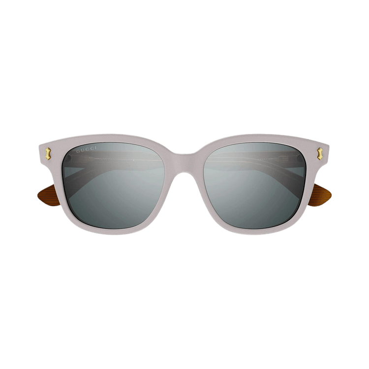 Gucci Square Sunglasses — Silver