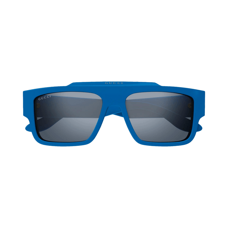 Gucci Square Sunglasses — Blue