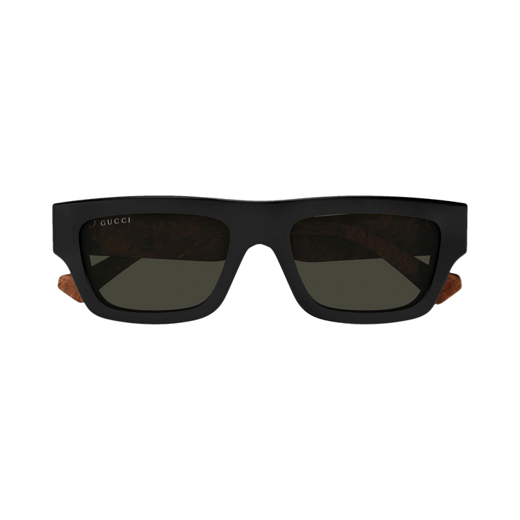 Gucci Square Sunglasses — Black