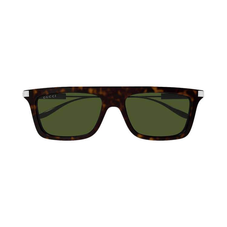 Gucci Square Sunglasses — Brown