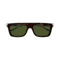 Gucci Square Sunglasses — Brown