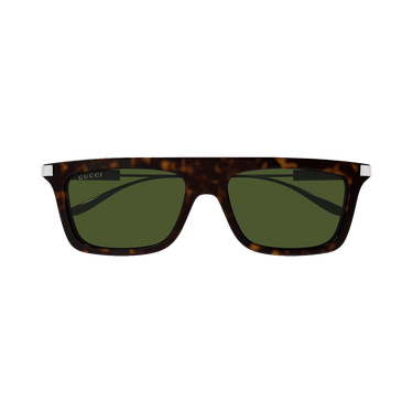 Gucci Square Sunglasses — Brown