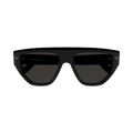 Alexander McQueen Shield Sunglasses — Black