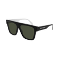 Alexander McQueen Square Sunglasses — Black