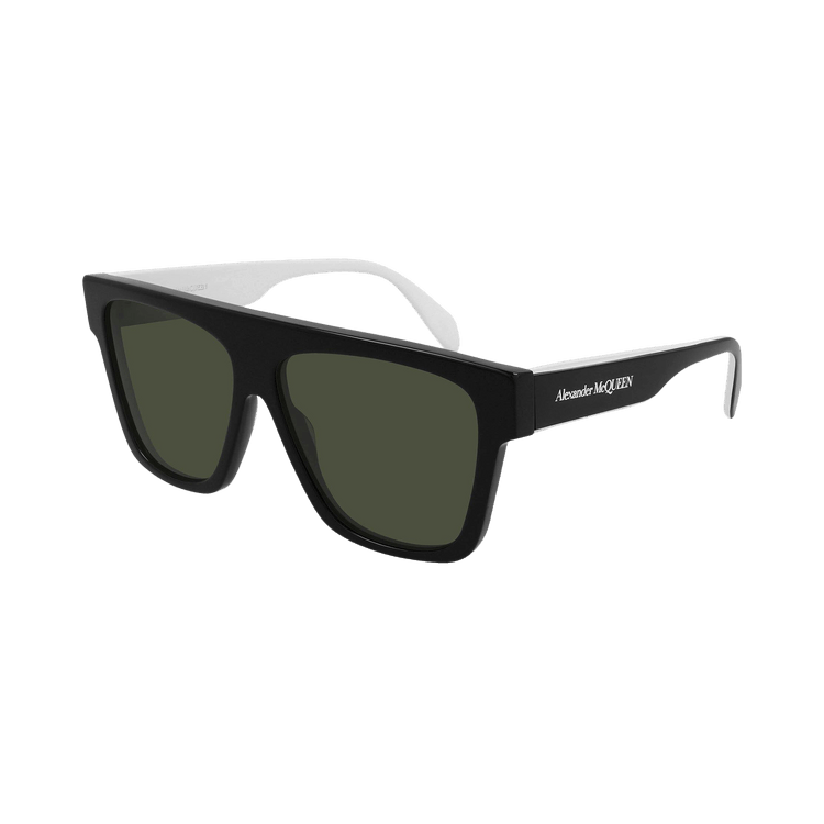 Alexander McQueen Square Sunglasses — Black