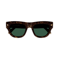 Alexander McQueen Square Sunglasses — Brown
