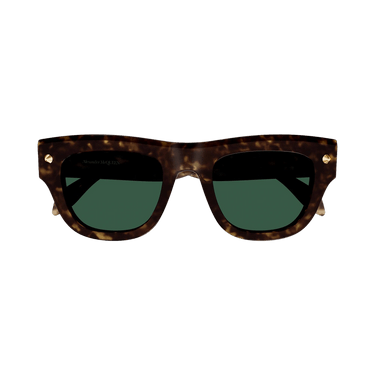 Alexander McQueen Square Sunglasses — Brown