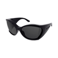 Balenciaga Shield Sunglasses — Black