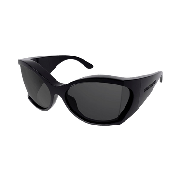Balenciaga Shield Sunglasses — Black