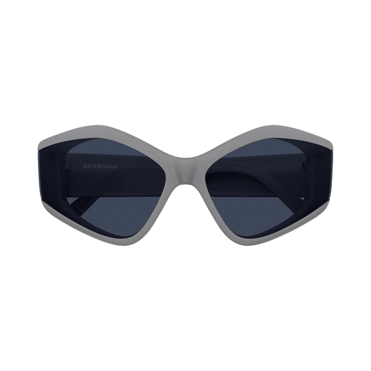 Balenciaga Geometric Sunglasses — Grey