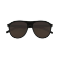 Saint Laurent Round Sunglasses — Black