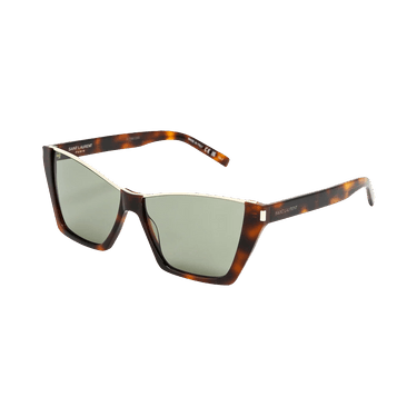 Saint Laurent Kate Sunglasses — Brown