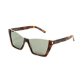 Saint Laurent Kate Sunglasses — Brown