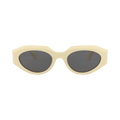 Bottega Veneta Facet Sunglasses — Tan