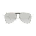 Balenciaga Aviator Sunglasses — Silver