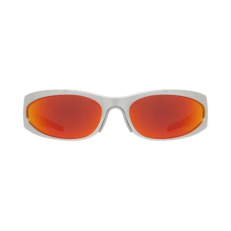 Balenciaga Reverse Xpander 2.0 Sunglasses — Silver